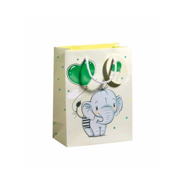 Baby - Geburt - Freudiges Ereignis - Geschenktasche Midi/Medium - B17 x T9,2 x H22,5cm - 2024