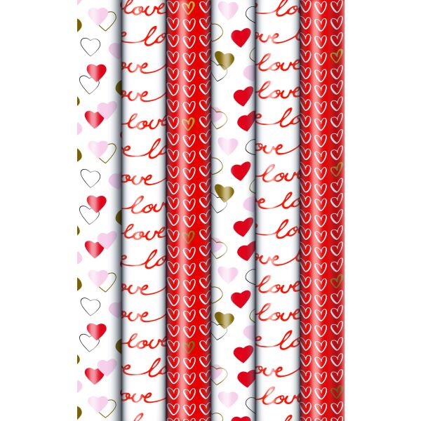 Sortiment Geschenkpapier For Special Moments - 20 Röllchen UVP: € 3,95 - Bundle Hochzeit