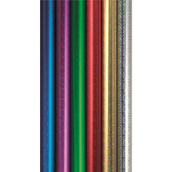 Sortiment Geschenkpapier Holography - 45 Röllchen UVP: € 4,95 - Bundle 2023