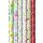 Sortiment Geschenkpapier Präsenta Blumen-Flowers - 60 Röllchen UVP: € 1,95 - Bundle