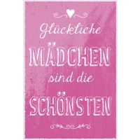 Postkarte True Words Glückwunschkarte...