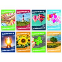 Konfirmation 100-er Bundle Glückwunschkarten mit...