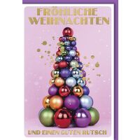 Weihnachten Stella Weihnachtskarte mit Umschlag Baum aus...