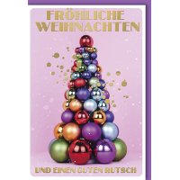 Weihnachten Stella Weihnachtskarte mit Umschlag Baum aus...