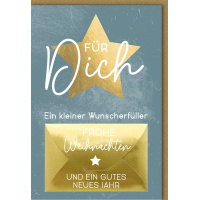 Weihnachten Geldkarte Weihnachtskarte mit Umschlag...