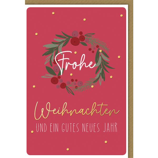 Karte Frohliche Weihnachten