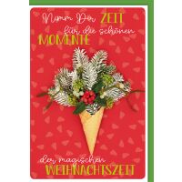 Weihnachten Stella Weihnachtskarte mit Umschlag Nimm dir...