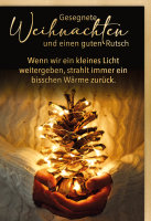 Weihnachten - Karte mit Umschlag - gesegnete Weihnachten...