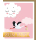 Geburt Baby Freudiges Ereignis Snapshot Glückwunschkarte mit Umschlag Zum Baby fliegender Storch rosa