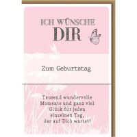 Geburtstag Glückwunschkarte mit Umschlag...