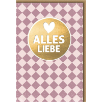 Geburtstag Glückwunschkarte mit Umschlag Liebe...