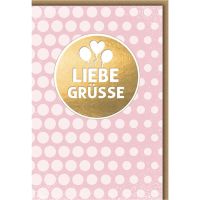 Geburtstag Glückwunschkarte mit Umschlag Liebe...