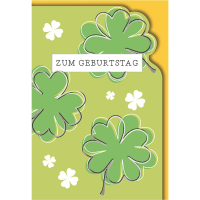 Geburtstag Glückwunschkarte mit Umschlag...