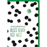 Geburtstag Glückwunschkarte mit Umschlag Alles...
