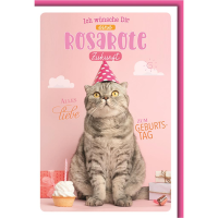 Geburtstag La Vida Glückwunschkarte mit Umschlag...