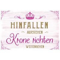 Postkarte True Words Glückwunschkarte...