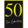 50. Geburtstag Glückwunschkarte mit Umschlag 50 neon gelb