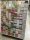 Glückwunschkartentruhe - Holzmöbel - weiß - 125 x 165 x 53 cm (BxHxT) - Verkaufsständer für Grusskarten - Warenträger - leer - unbestückt - Gesamt-UVP: 999,00