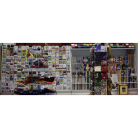 Geschenkpapiertruhe - Holzmöbel - weiß - 125 x...