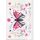 Ohne Text Blanco Good Vibes unverpackte Glückwunschkarte mit Umschlag Schmetterling Blumen