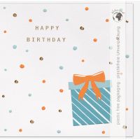 Geburtstag Good Vibes Quadratische unverpackte...