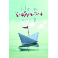 Konfirmation Glückwunschkarte mit Umschlag...