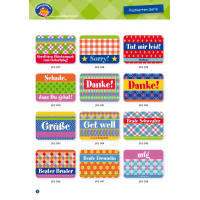 Sortiment Sahneschnittchen Postkarten - 50 Dekore - 250...