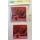 Ohne Text – Minikarte – 8 x 8 cm - mit Briefumschlag – Liebe/Herz/Rose