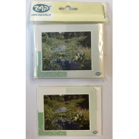 Ohne Text - Minikarte – 9 x 7,8 cm – mit...