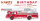Geburtstag - Glückwunschkarte im Format 11,5 x 33 cm mit Umschlag - Feuerwehrauto