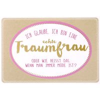Postkarte True Words Glückwunschkarte " Ich...