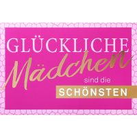 Postkarte True Words Glückwunschkarte...