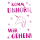 Postkarte #like Glückwunschkarte "Komm Einhorn, wir gehen!"