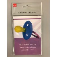 Geburt Ereignis Geburtsanzeige 5 Karten 5 Umschläge...