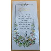 A Genesung Grußkarte mit Umschlag DIN Lang  Spruch...