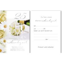 Einladung 5 Einladungskarten mit 5 Umschlägen...