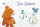 Geburt – Baby  -  PopUp-Card - Klappkarte mit 3D-Innenleben - Grußkarte mit Briefumschlag im Format: 11,5 x 17 cm  - Zur Geburt – blau -  BSB
