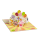 Ohne Text -  PopUp-Card - Klappkarte mit 3D-Innenleben - Grußkarte mit Briefumschlag im Format: 11,5 x 17 cm  - Feier