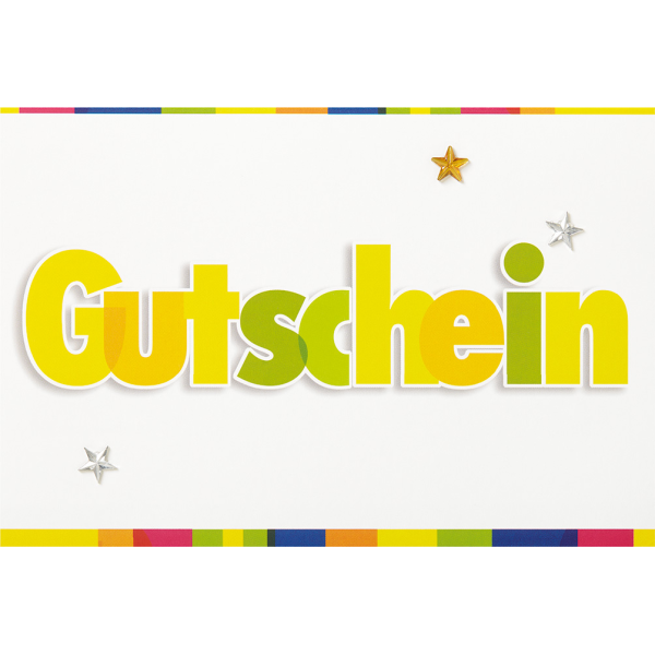 Gutschein -  PopUp-Card - Klappkarte mit 3D-Innenleben - Grußkarte mit Briefumschlag im Format: 11,5 x 17 cm  - BSB