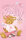 Geburt – Baby – Freudiges Ereignis - Glückwunschkarte im Format 11,5 x 17 cm mit Umschlag - Teddy, Mädchen