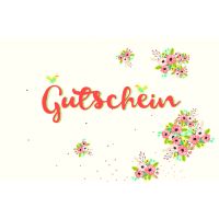 Gutschein Glückwunschkarte mit Umschlag Fahrrad