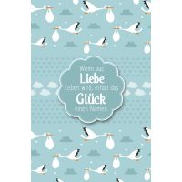 Geburt Baby Freudiges Ereignis Glückwunschkarte mit...