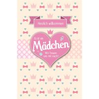 Geburt Baby Freudiges Ereignis Glückwunschkarte mit...