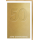 50. Zahlengeburtstag Glückwunschkarte 50 Goldene Schrift