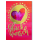 Allgemeine Wünsche Glückwunschkarte mit Umschlag Herz Glückwunsch