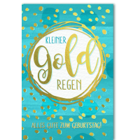 Geburtstag Geldkarte Glückwunschkarte mit Umschlag...