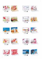 Geburtstag -  PopUp-Card - Klappkarte mit 3D-Innenleben - Grußkarte mit Briefumschlag im Format: 11,5 x 17 cm  - Zum Geburtstag – Blumen