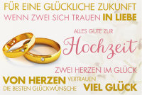 Hochzeit -  PopUp-Card - Klappkarte mit 3D-Innenleben -...