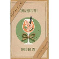 Geburtstag Nature Cards unverpackte Glückwunschkarte...