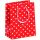 Geschenktasche Geschenktüte Mini-Format - Small Polka Dots – rot mit Punkten Bundle 2024